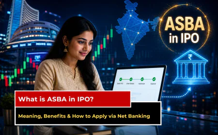 What is ASBA in IPO? Full Form, Benefits & How ASBA Works in 2026 | Finowings
