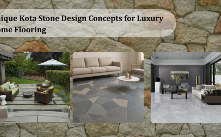 Unique Kota Stone Design Concepts for Luxury Home Flooring