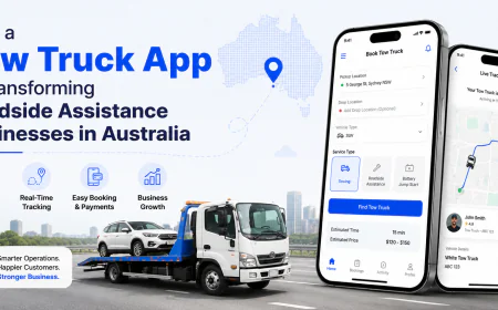 How a Tow Truck App Is Transforming Roadside Assistance Businesses in Australia