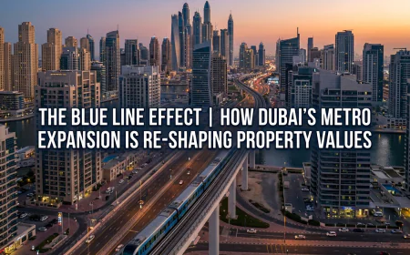 The Blue Line Effect: How Dubai’s Metro Expansion Is Re-Shaping Property Values
