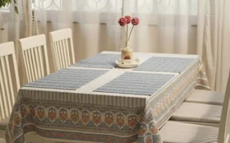 Best Materials for Dining Table Mats: Cotton, PVC, Bamboo & More