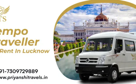 Tempo Traveller on Rent in Lucknow – AC Vehicles for Relaxing Travel