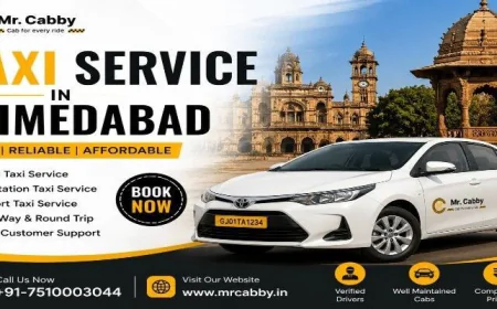Best Taxi Service in Ahmedabad for Local & Outstation Travel