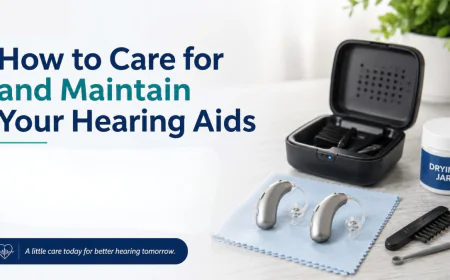 How to Care for and Maintain Your Hearing Aids