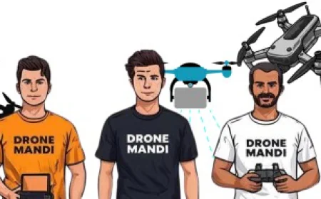 Commercial Drone India: The Future of Smart Aerial Solutions with Drone Mandi