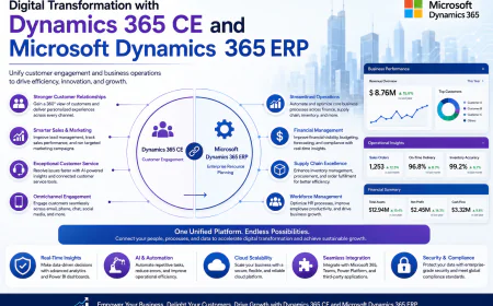 Digital Transformation with Dynamics 365 CE and Microsoft Dynamics 365 ERP