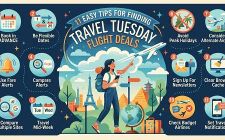 11 Easy Tips For Finding Travel Tuesday Flight Deals