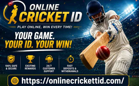 Online Betting ID: An online betting ID for cricket betting