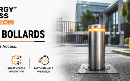 Hydraulic Bollards for Security