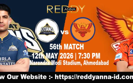 Titans Collide: Gujarat Titans vs Sunrisers Hyderabad Under the Lights.
