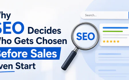 Why SEO Decides Who Gets Chosen Before Sales Even Start