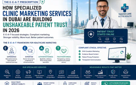 The E-E-A-T Prescription: How Specialized Clinic Marketing Services in Dubai Are Building Unshakeable Patient Trust in 2026