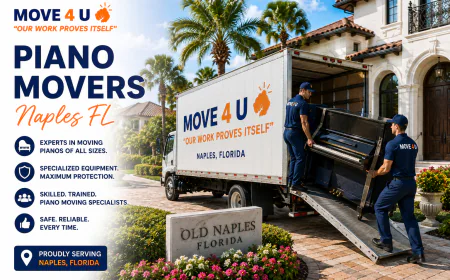 Best Piano Movers in Naples | Trusted Movers 4U