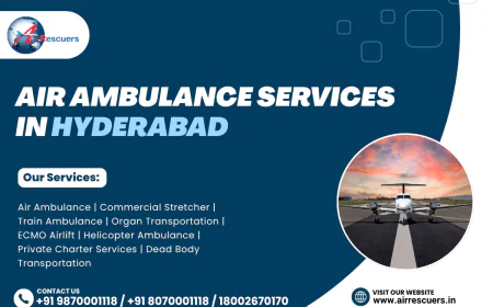 Wings of Care: Hyderabad’s Trusted Air Ambulance Service