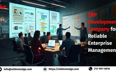 ERP Development Company for Reliable Enterprise Management
