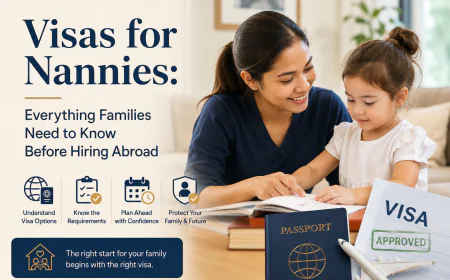 Visas for Nannies: Everything Families Need to Know Before Hiring Abroad