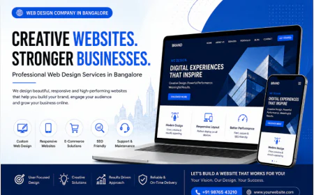 Transforming Brands with Creative Web Design Solutions in Bangalore