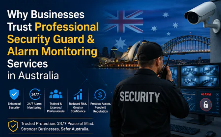Why Businesses Trust Professional Security Guard & Alarm Monitoring Services in Australia