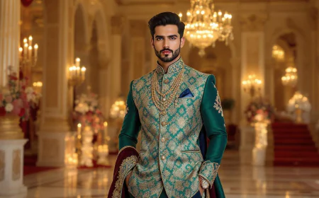 Nehru Jacket Styles for Modern Wedding Fashion