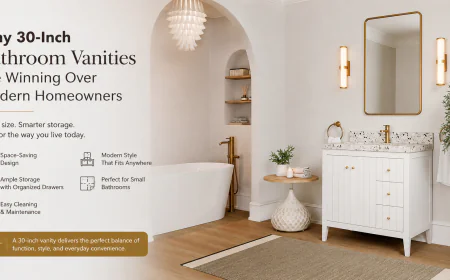 Why 30-Inch Bathroom Vanities Are Winning Over Modern Homeowners