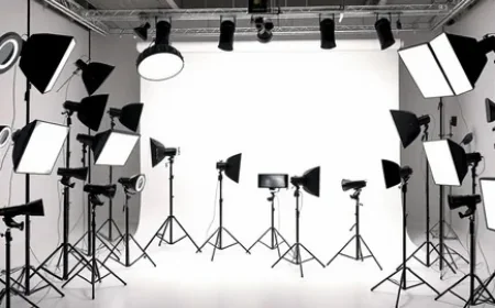 Best Lighting Equipment for Studio Photography Setup