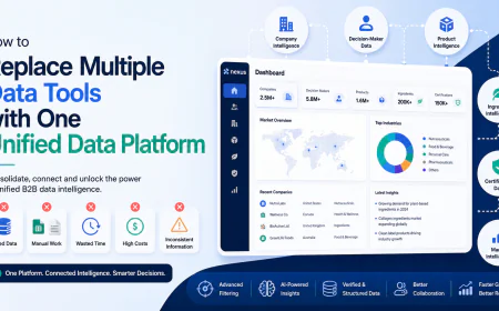 How to Replace Multiple Data Tools with One Unified Data Platform