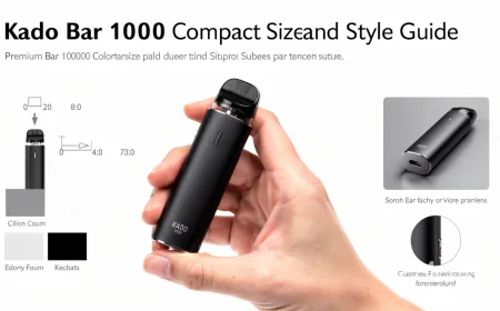 Kado Bar 10000 Compact Size and Style Guide