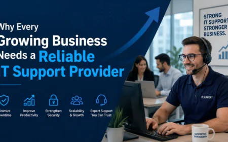 Why Every Growing Business Needs a Reliable IT Support Provider