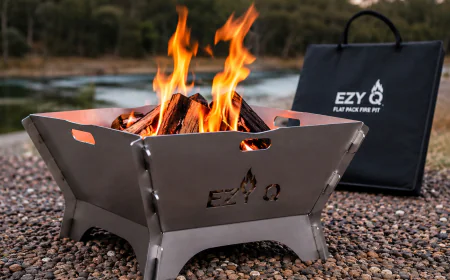 Why a Flat Pack Fire Pit Is the Perfect Outdoor Heating Solution | Ezy Q