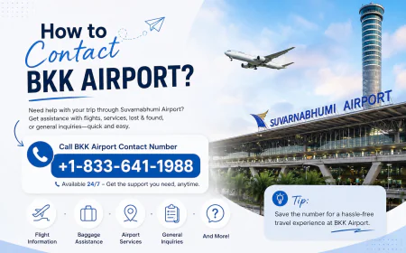 How to Contact BKK Airport? +1-833-641-1988