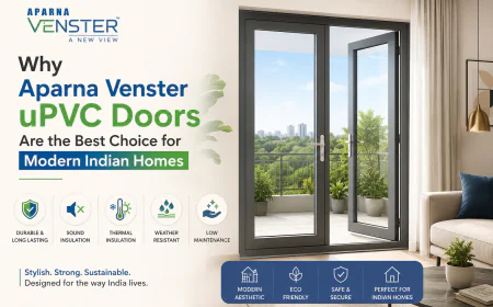 Why Aparna Venster uPVC Doors Are the Best Choice for Modern Indian Homes 