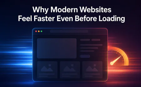 Why Modern Websites Feel Faster Even Before Loading
