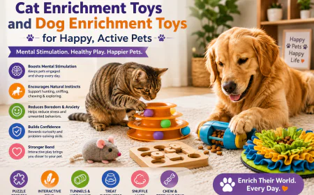 Cat Enrichment Toys and Dog Enrichment Toys for Happy, Active Pets