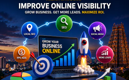 Struggling With Online Growth? Improve Business Visibility in Madurai