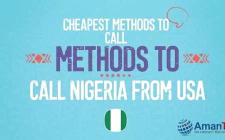 Cheapest Methods to Call Nigeria from USA