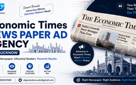 Powerful Print Ads with Economic Times Lucknow