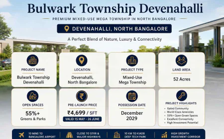 Bulwark Township Devanahalli | Premium Living Spaces