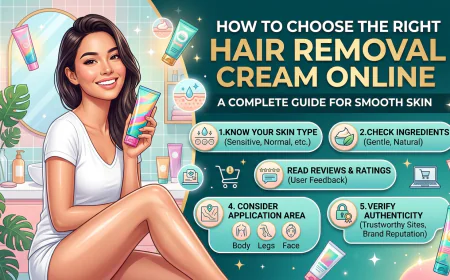 How to Choose the Right Hair Removal Cream Online