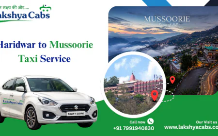 Haridwar to Mussoorie Taxi for Comfortable AC Rides