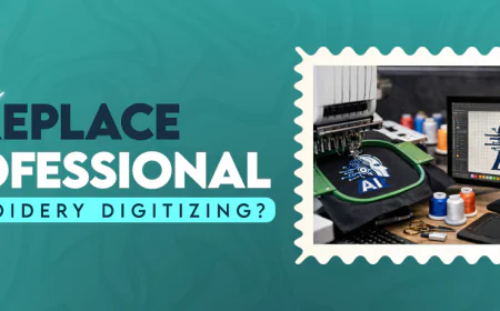 Can AI Replace Professional Embroidery Digitizing?
