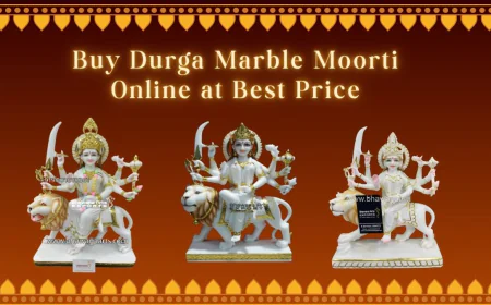 Buy Durga Marble Moorti Online at Best Price