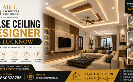 False Ceiling Designer in Lucknow for Luxury Spaces
