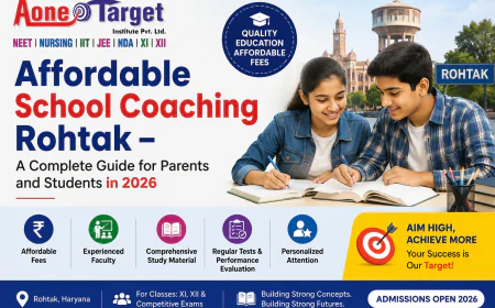 Affordable School Coaching Rohtak – A Complete Guide for Parents and Students in 2026