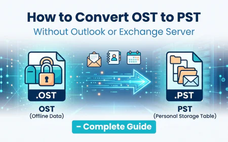 How to Convert OST to PST Without Outlook or Exchange Server – Complete Guide