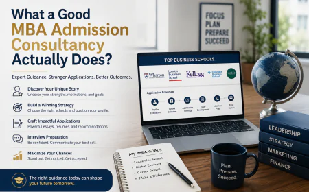 What a Good MBA Admission Consultancy Actually Does?