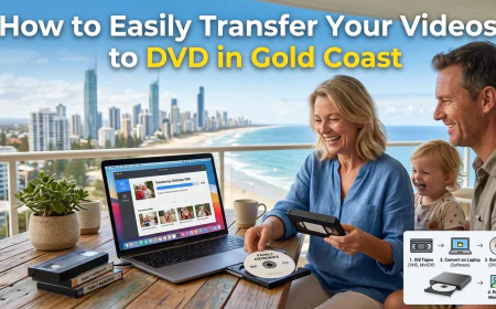 How to Easily Transfer Your Videos to DVD in Gold Coast