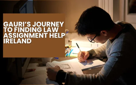 Gauri’s Journey to Finding Law Assignment Help Ireland