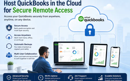 Host QuickBooks in the Cloud for Secure Remote Access
