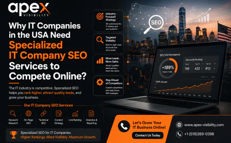 Why IT Companies in the USA Need Specialized IT Company SEO Services to Compete Online?