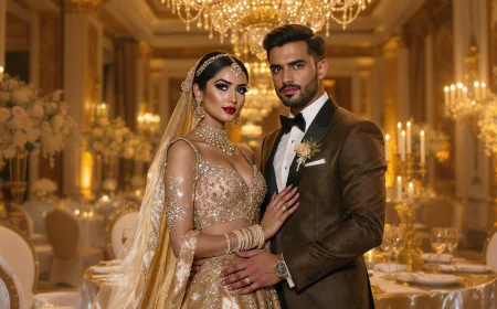 Reception Ensembles Guide for Luxury Wedding Fashion